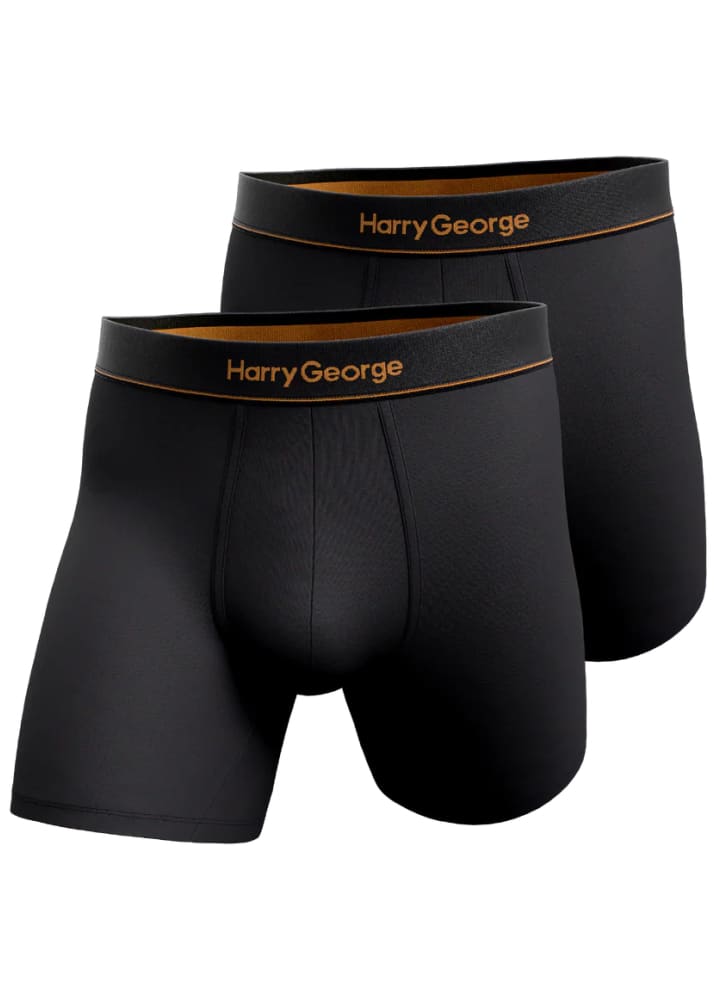 Harry George - 2 Boxer Briefs 6’’ with Classic Waistbands