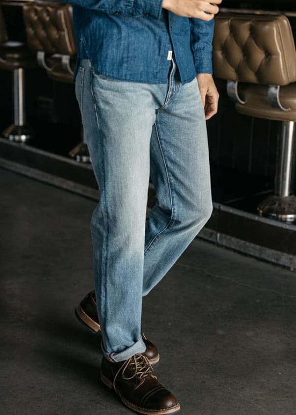 KATO- The Hammer Straight Jean in Julian 14oz Selvedge