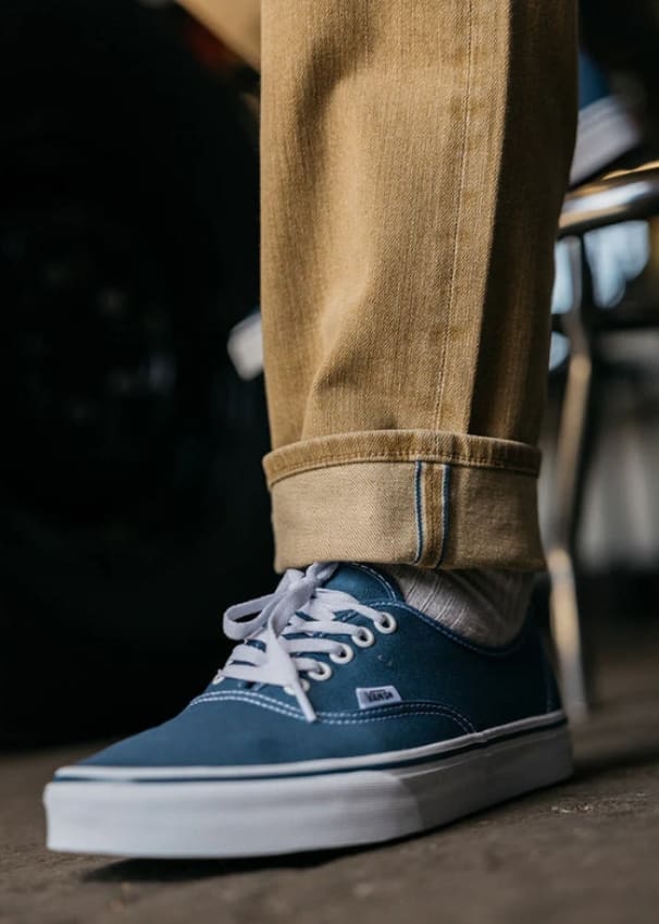 KATO- The Pen Slim Jean in Rustic Copper 10.5oz Selvedge