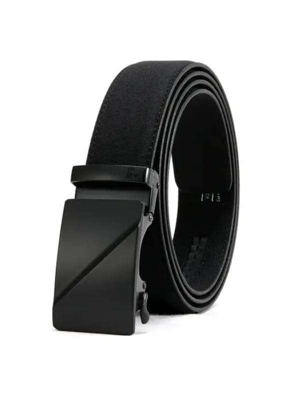 KNKT - Black Ridge Canvas Belt in Onyx