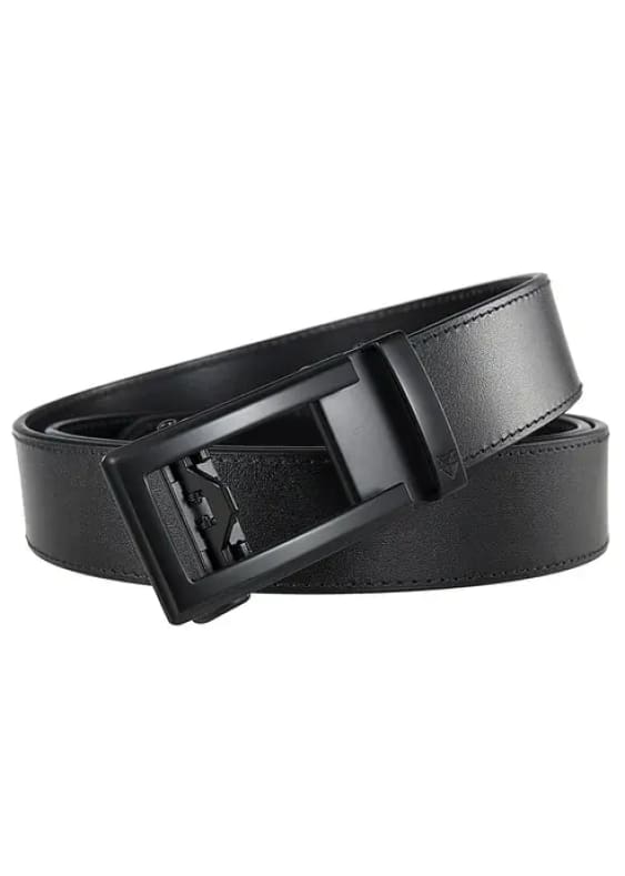 KNKT - Odyssey Italian Leather Belt in Black