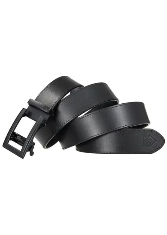 KNKT - Odyssey Italian Leather Belt in Black