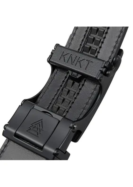 KNKT - Odyssey Italian Leather Belt in Black