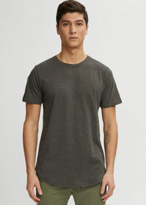 Kuwalla- Easy Scoop Tee - Dark Olive / S - Tees & Tanks