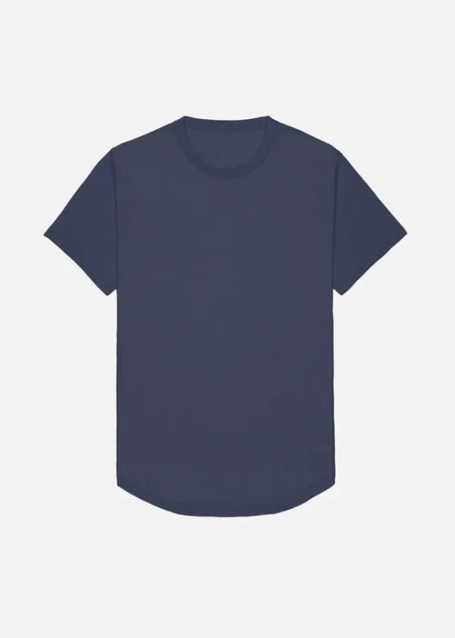 Kuwalla- Easy Scoop Tee - Navy / S - top