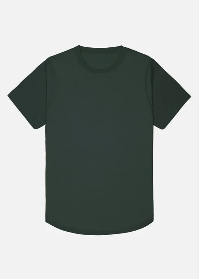 Kuwalla- Easy Scoop Tee - Spruce / S - top