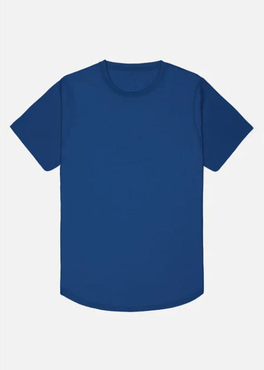 Kuwalla- Easy Scoop Tee - True Blue / S - top