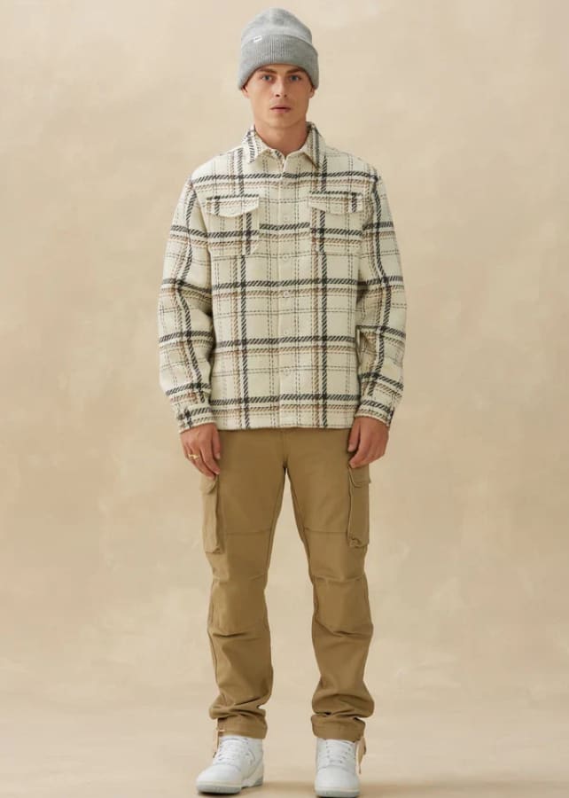 Kuwalla- Heavyweight Plaid Shirt - Button Shirting