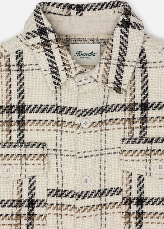 Kuwalla- Heavyweight Plaid Shirt - Button Shirting