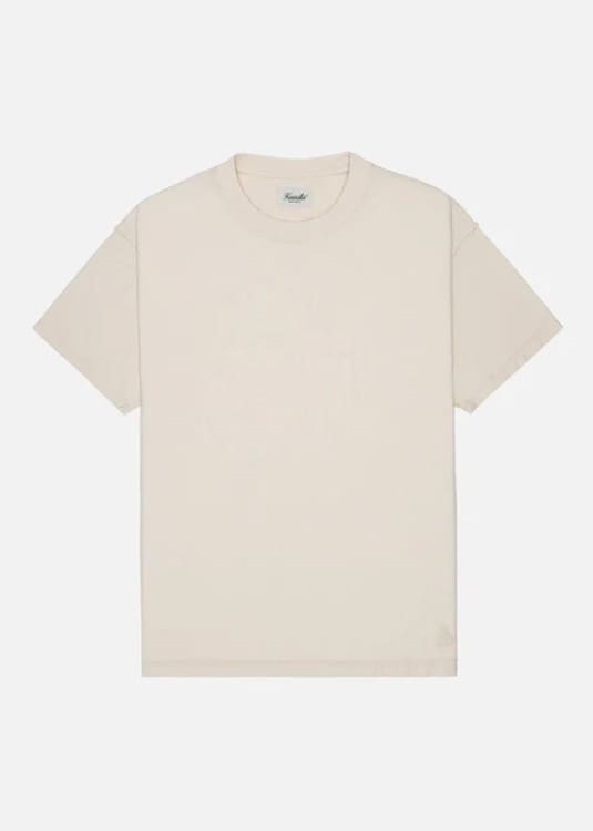 Kuwalla - Inside Out Tee - Cream / S - Tops