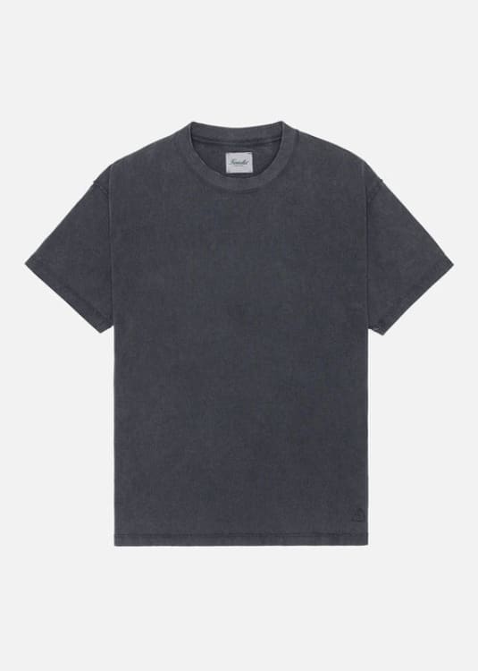 Kuwalla - Inside Out Tee - Vintage Black / S - Tops