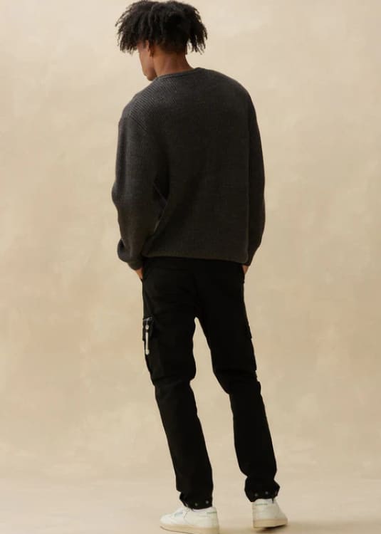 Kuwalla- Knit Crew Neck Sweater - sweater