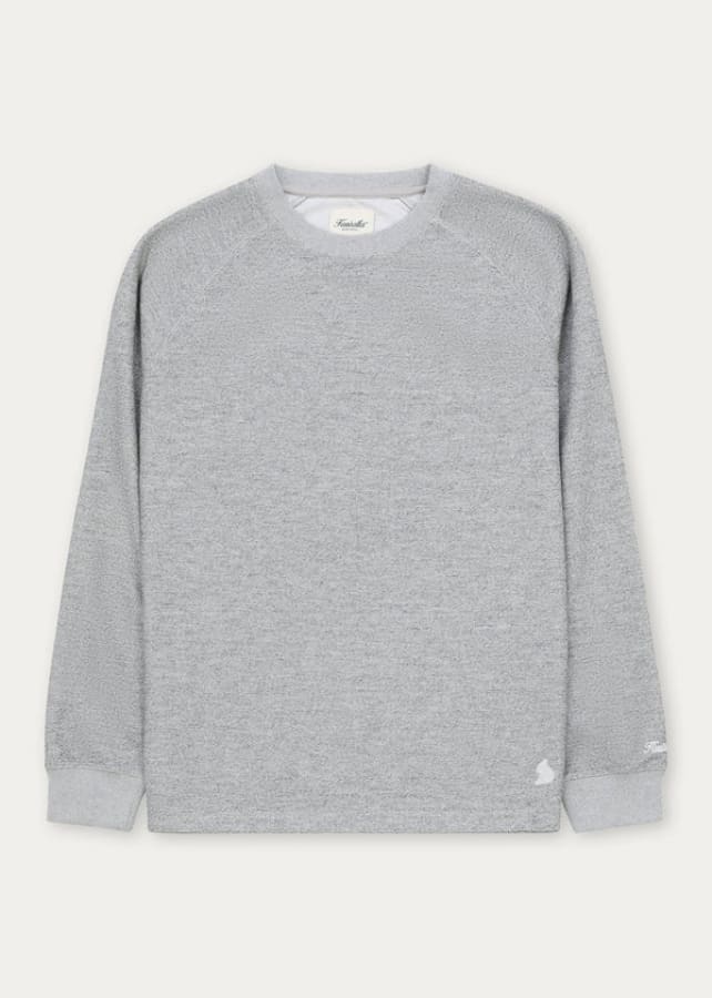 Kuwalla- Marled Thermal in Athletic Grey - Sweater &