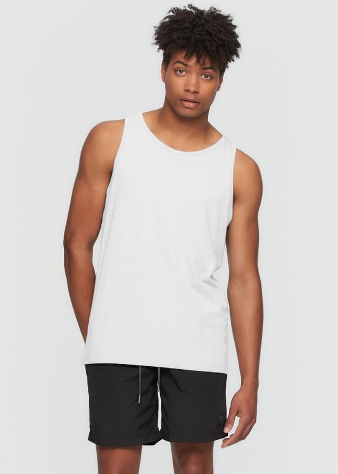 Kuwalla - Eazy Tank - WHITE / S - Tops