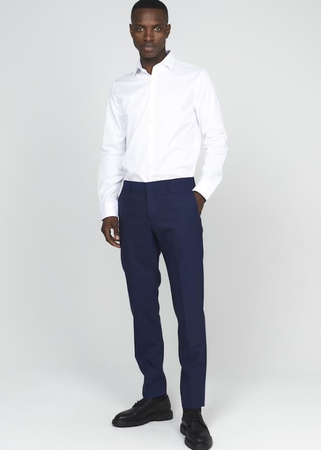 Matinique - Alas Trouser in Ink Blue - bottom