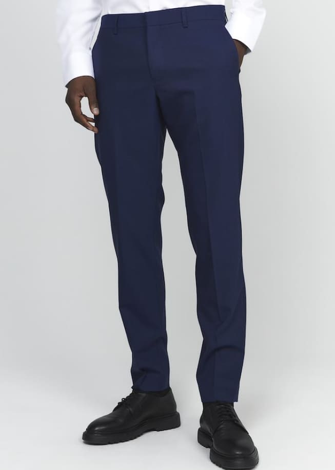 Matinique- Alas Trouser in Ink Blue - bottom