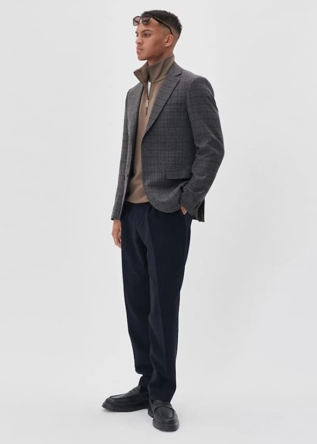 Matinique - George Blazer in Morel Melange - blazer