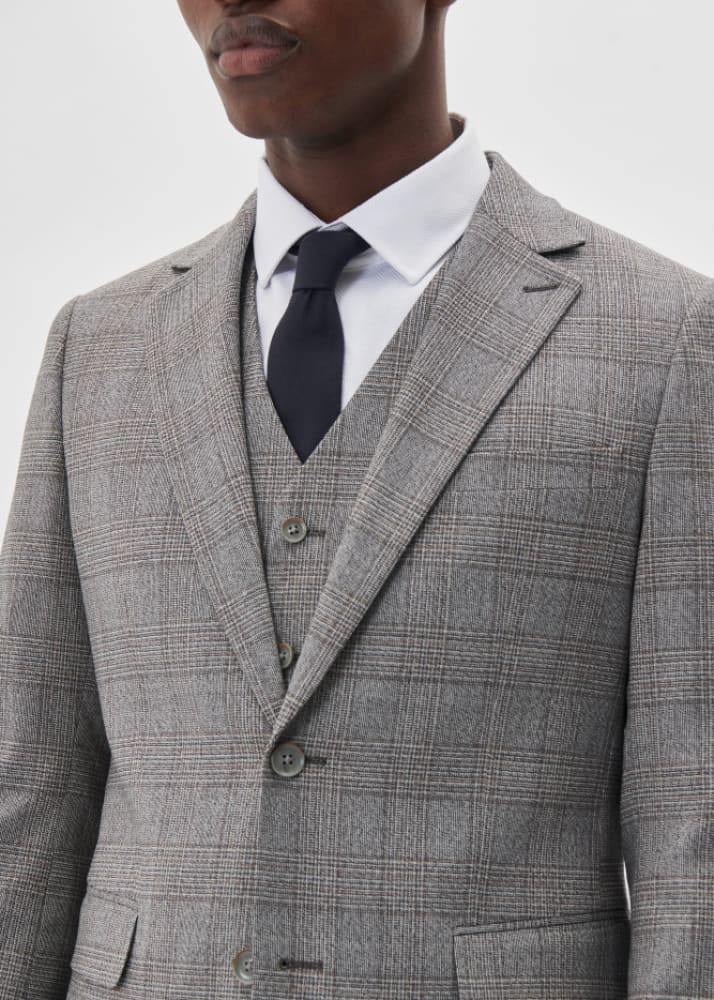 Matinique - George Blazer in Silver Sage Melange - blazer