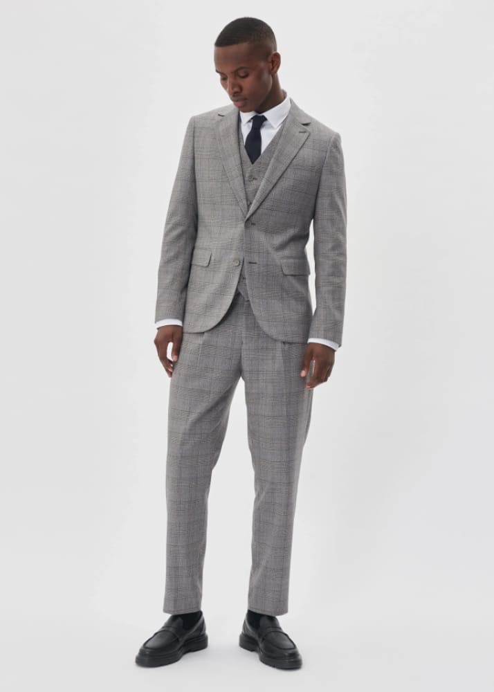 Matinique - George Blazer in Silver Sage Melange - blazer