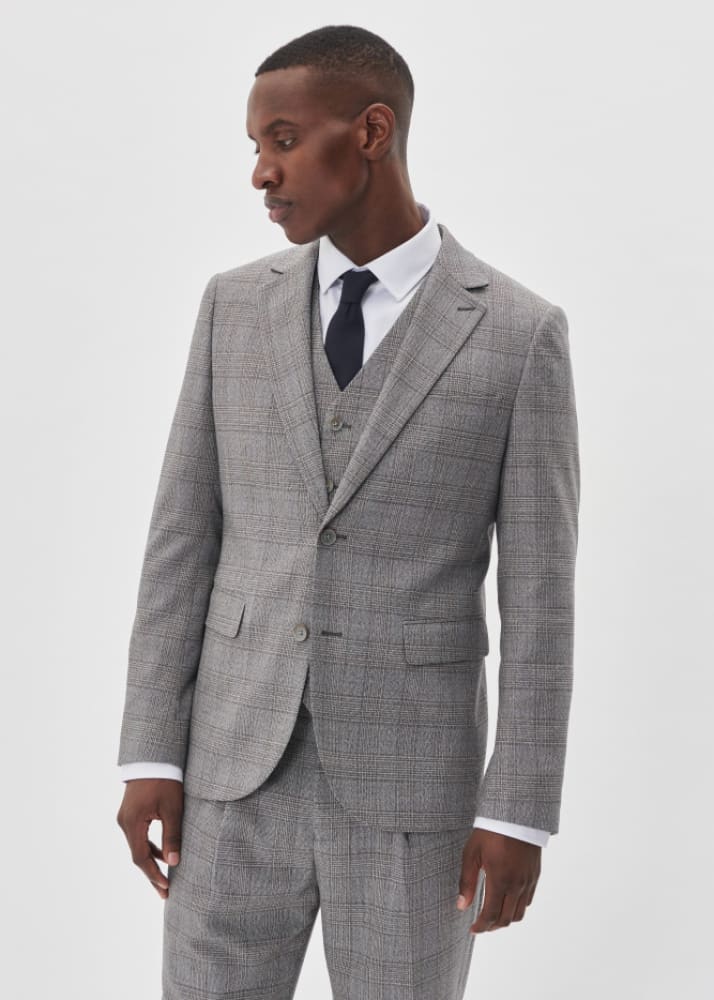 Matinique - George Blazer in Silver Sage Melange - blazer