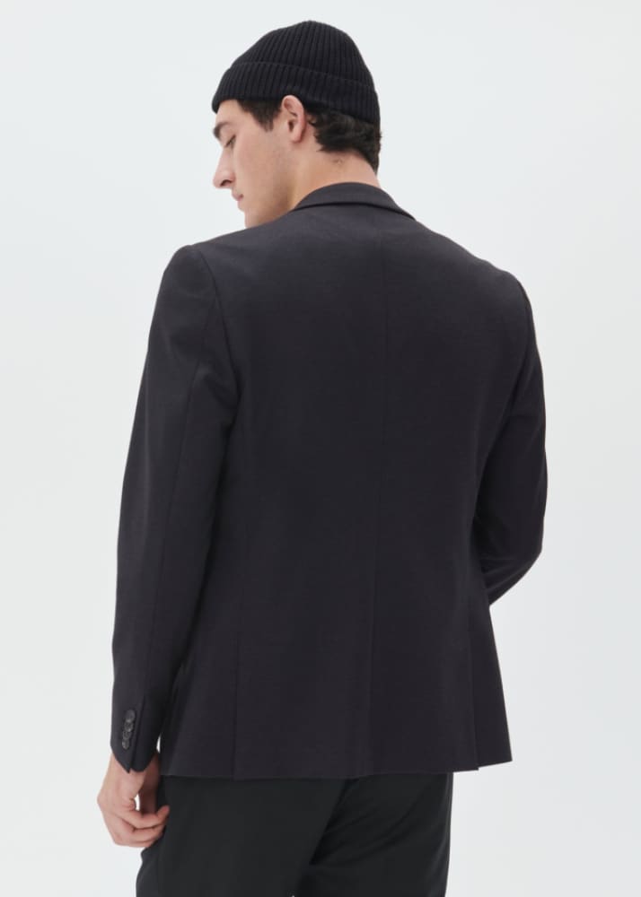 Matinique George Jersey Blazer in Black blazer
