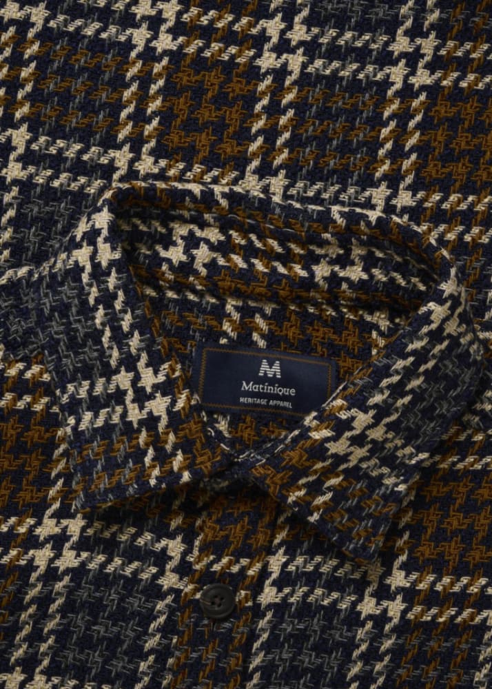 Matinique- Glibbon Heritage Overshirt in Salute