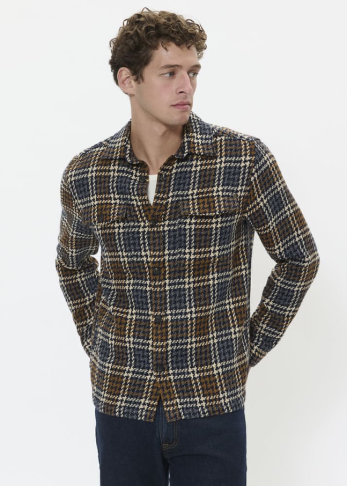 Matinique- Glibbon Heritage Overshirt in Salute