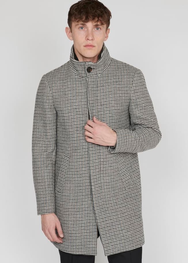 Matinique- Harvey Wool Jacket in Nutmeg - Outerwear