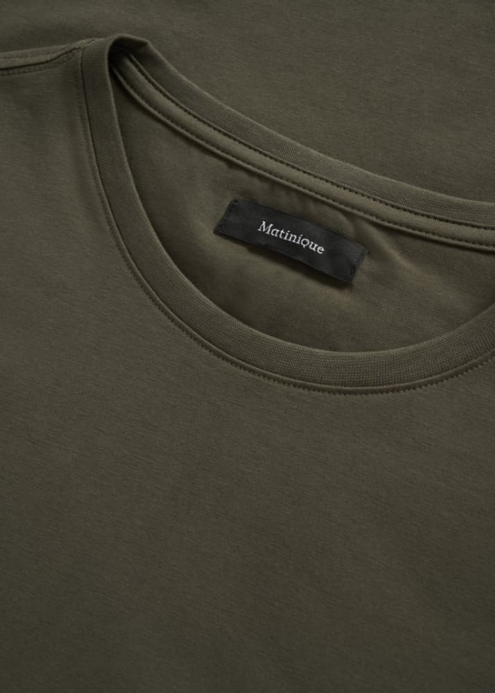Matinique- Jermalink T-Shirt in Olive Night - Tees & Tanks