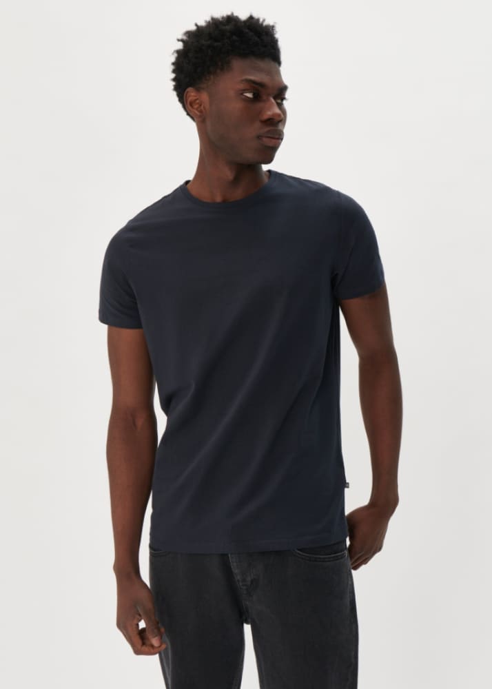 Matinique- Jermalink TShirt in Dark Navy - Tees & Tanks