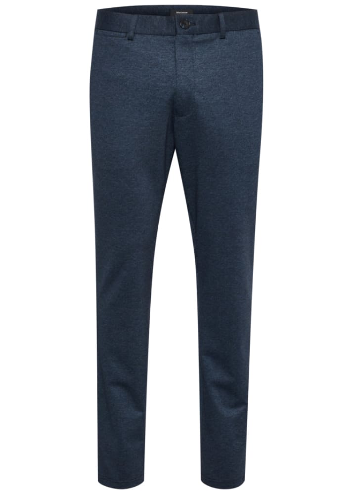 Matinique - Liam Jersey Trouser in Dark Navy - Pant