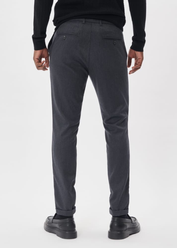 Matinique - Liam Trousers in Dark Navy - bottom