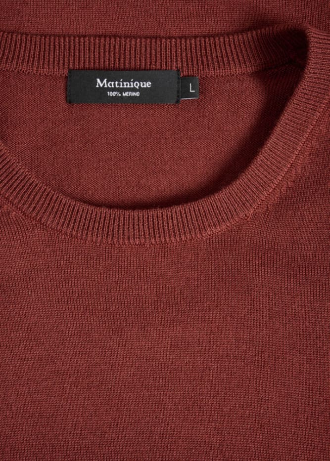 Matinique- Margrate Merino Pullover Sweater - sweater