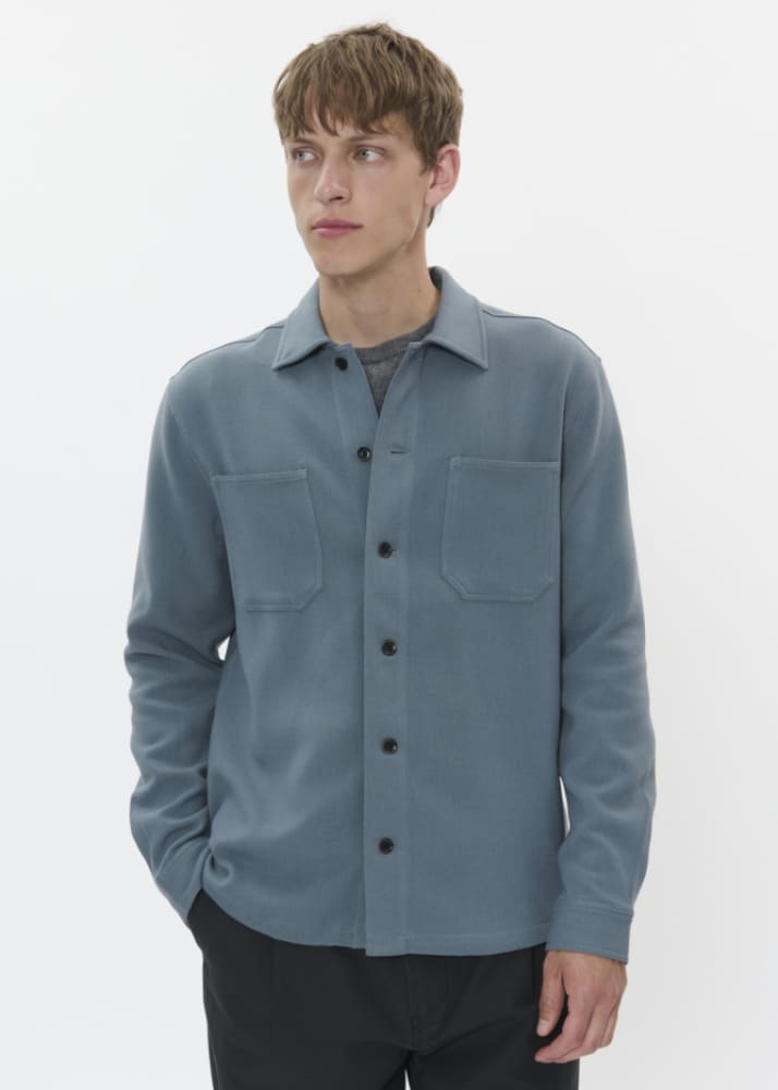 Matinique- Pelton Overshirt In Stormy Weather
