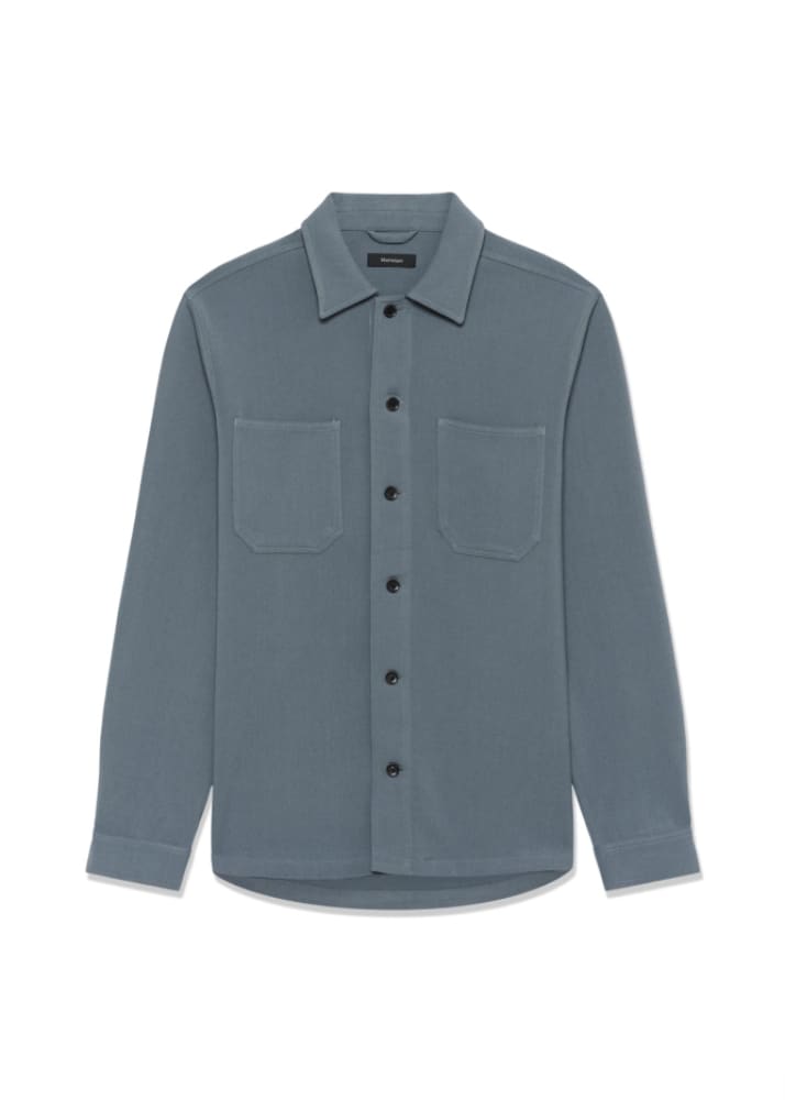 Matinique- Pelton Overshirt In Stormy Weather