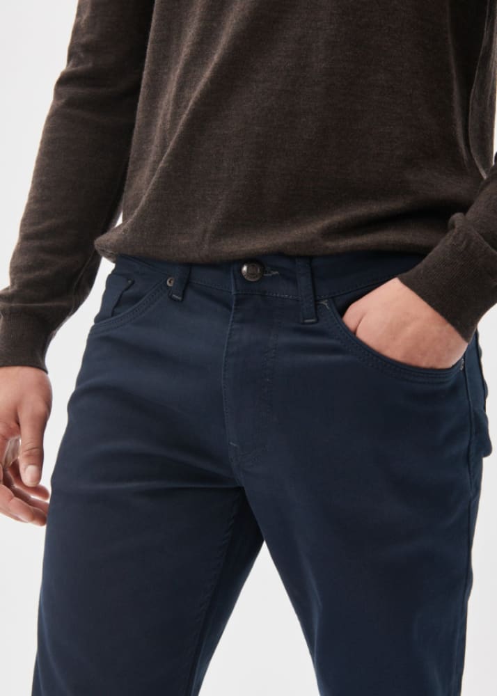Matinique - Pete Pants 32’’ Inseam in Dark Navy - Trousers
