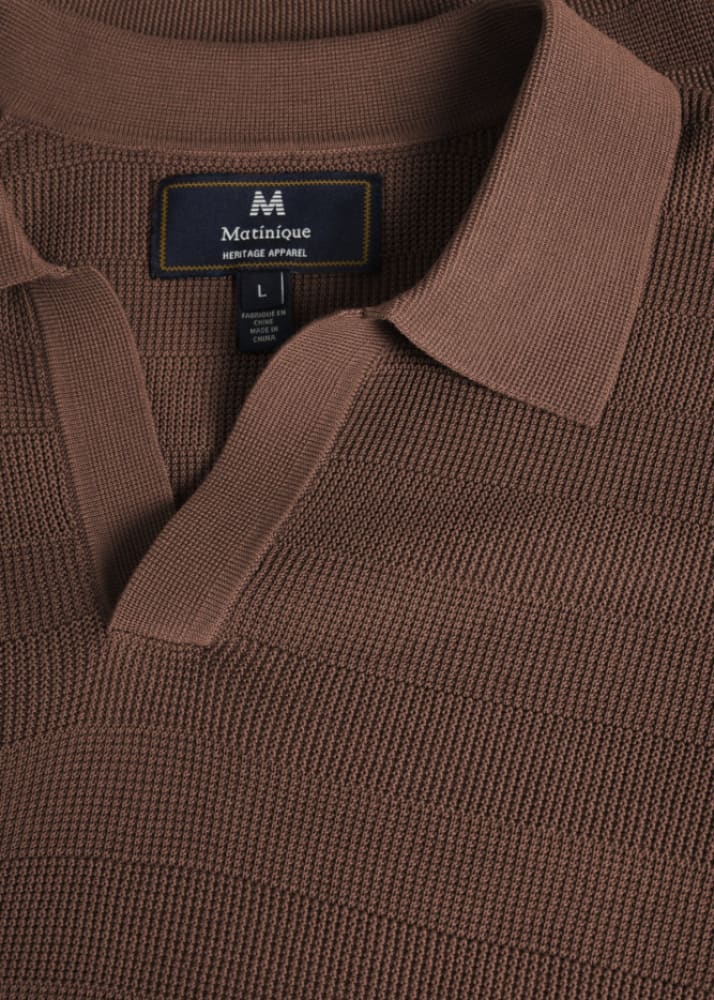 Matinique - Polo Heritage Knitted Pullover - Tops