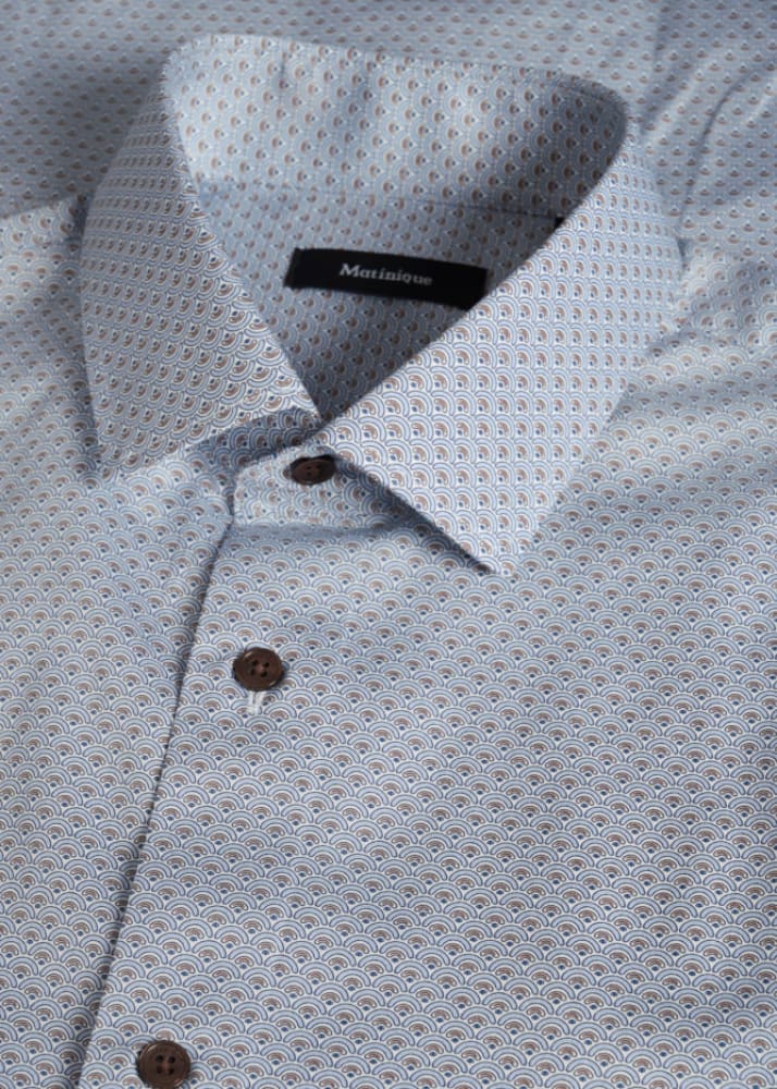 Matinique - Trostol Button Down in Nut - Shirting