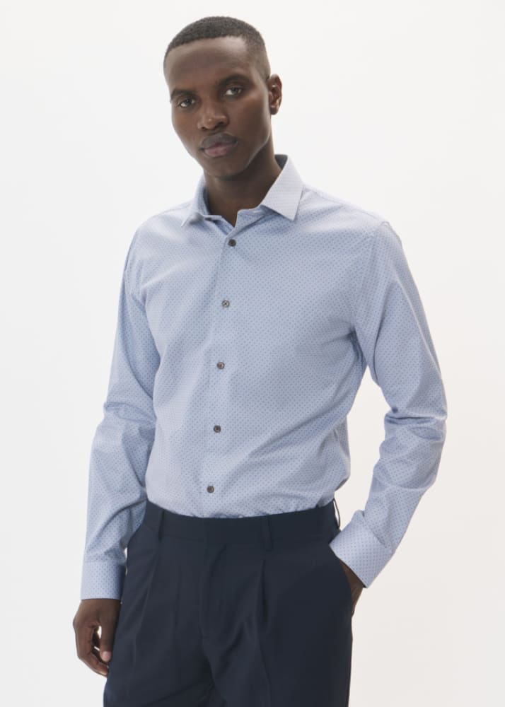 Matinique - Trostol Button Down in Nut - Shirting