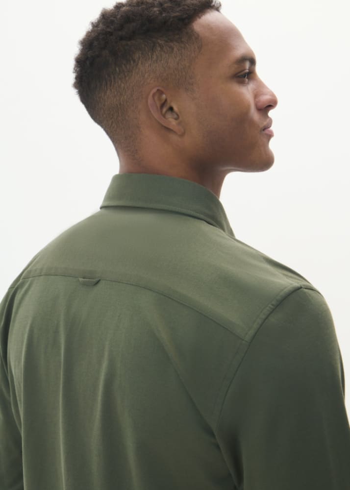 Matinique - Trostol Button Down Shirt in Thyme - Shirting