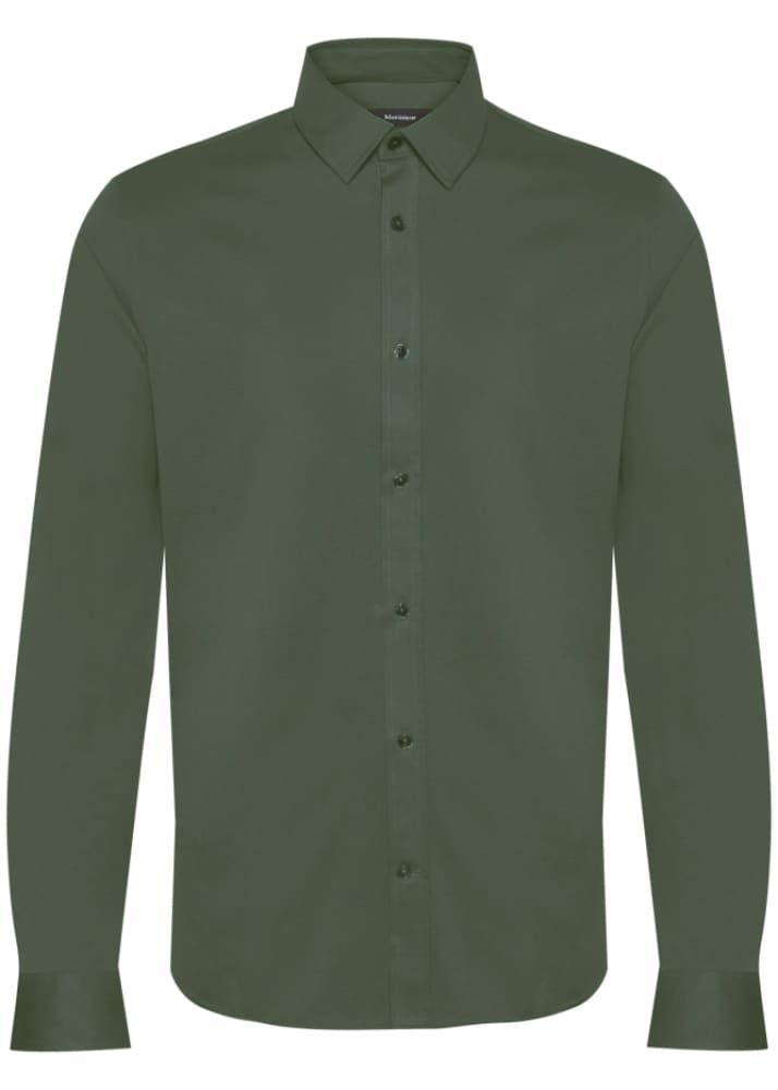 Matinique - Trostol Button Down Shirt in Thyme - Shirting