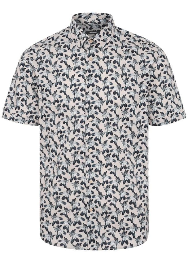 Matinique - Trostol Short Sleeve Shirt - Navy / S - Button