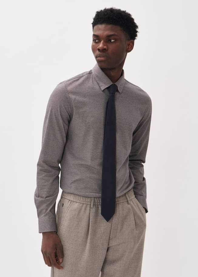 Matinique- Trostol Stretch Button Down in Salute - Shirting