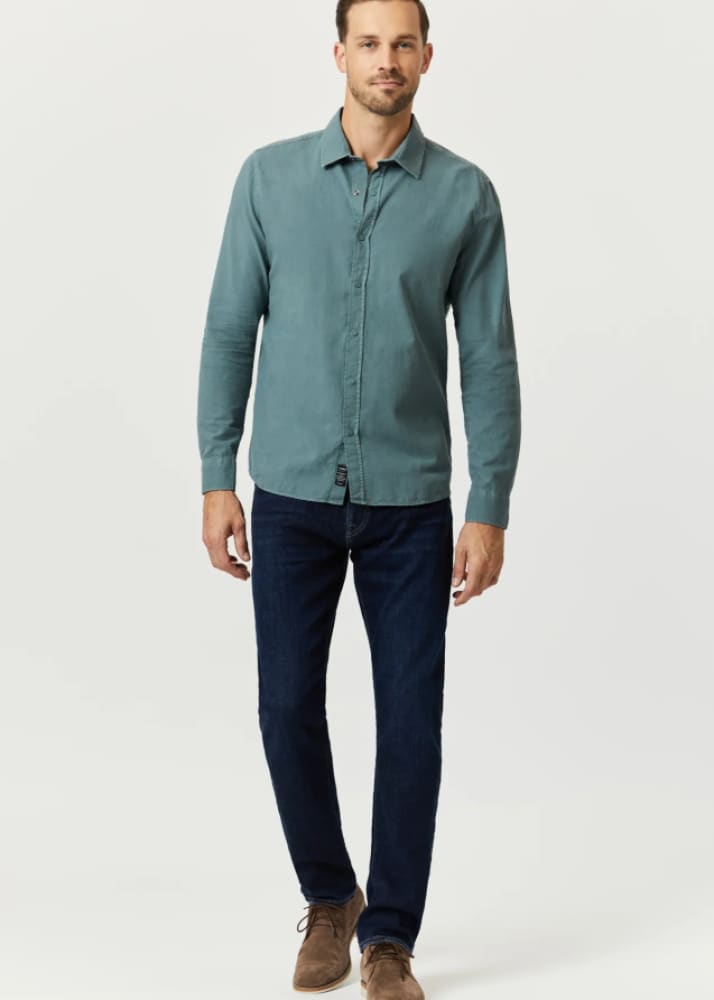 Mavi - Marcus Slim Straight Jeans in Rinse Brushed Feather