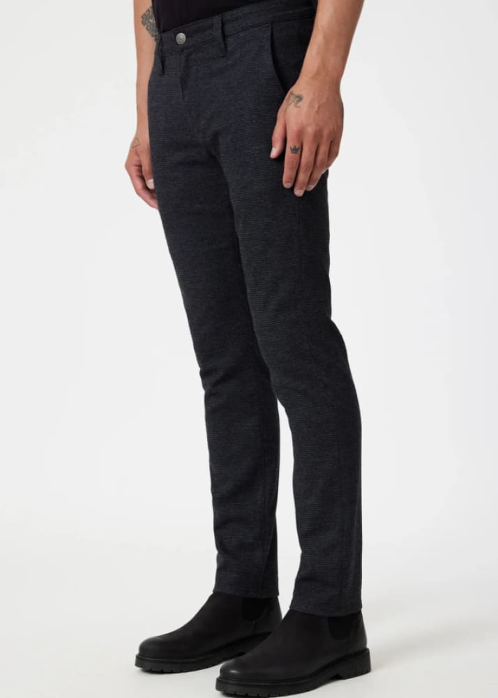 Mavi - Milton Slim Straight Chino Pants in Navy Herringbone