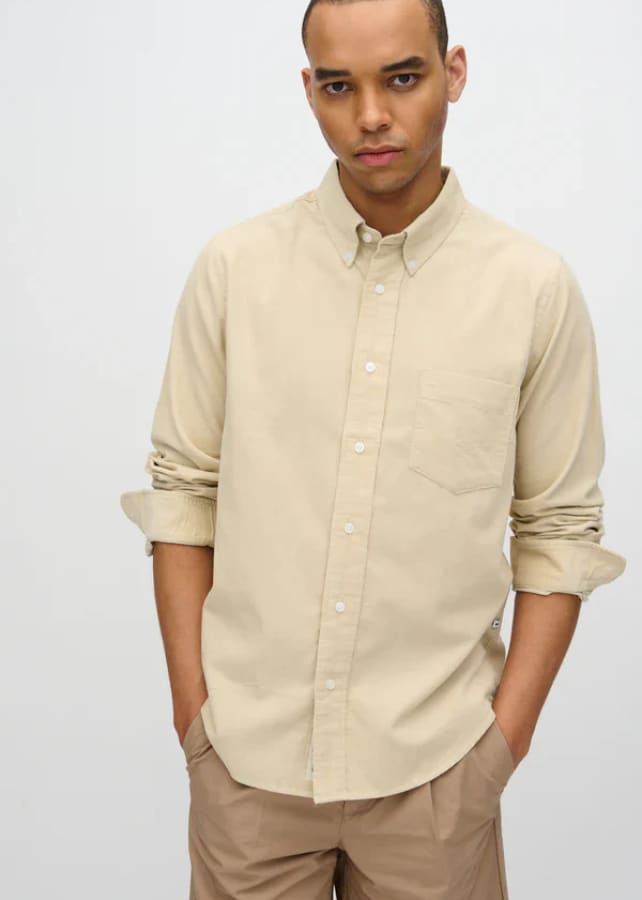 Minimum - Colt Corduroy Shirt in Rainy Day - Button Shirting