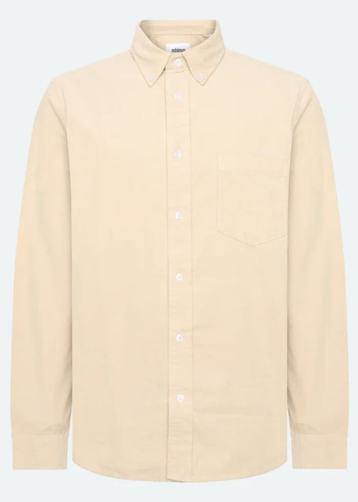 Minimum - Colt Corduroy Shirt in Rainy Day - Button Shirting