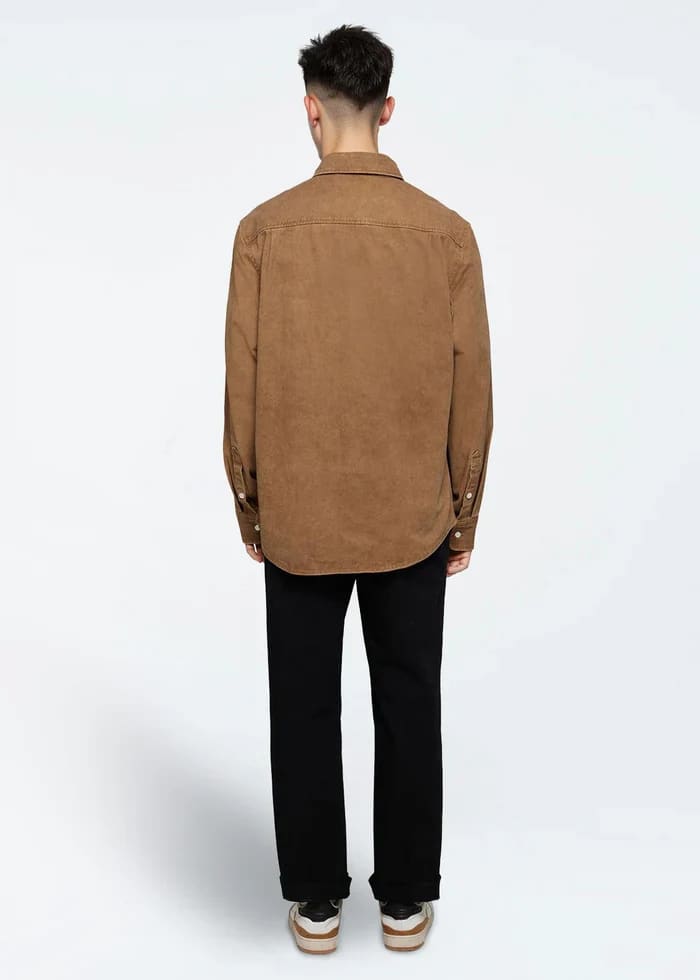 Minimum - Pedro RLX Buttoned Shirt in Cashew - Overshirt