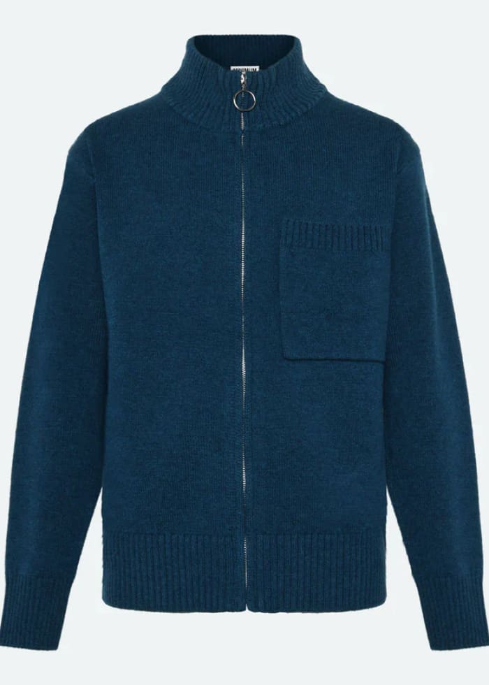 Minimum - Stefano Cardigan in Legion Blue - Sweater &