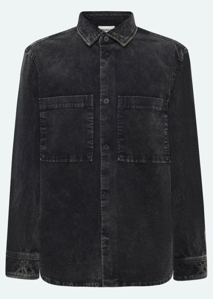 Minimum - Titan Overshirt in Dark Grey